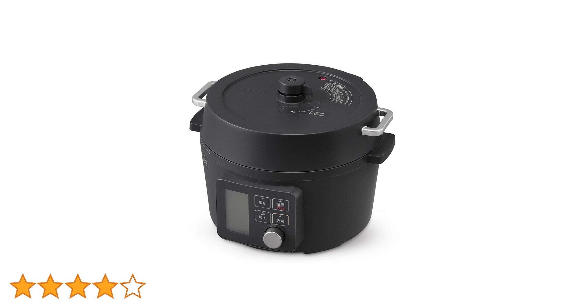 Amazon | アイリスオーヤマ 電気圧力鍋 1台7役 80種類のレシピ本付き